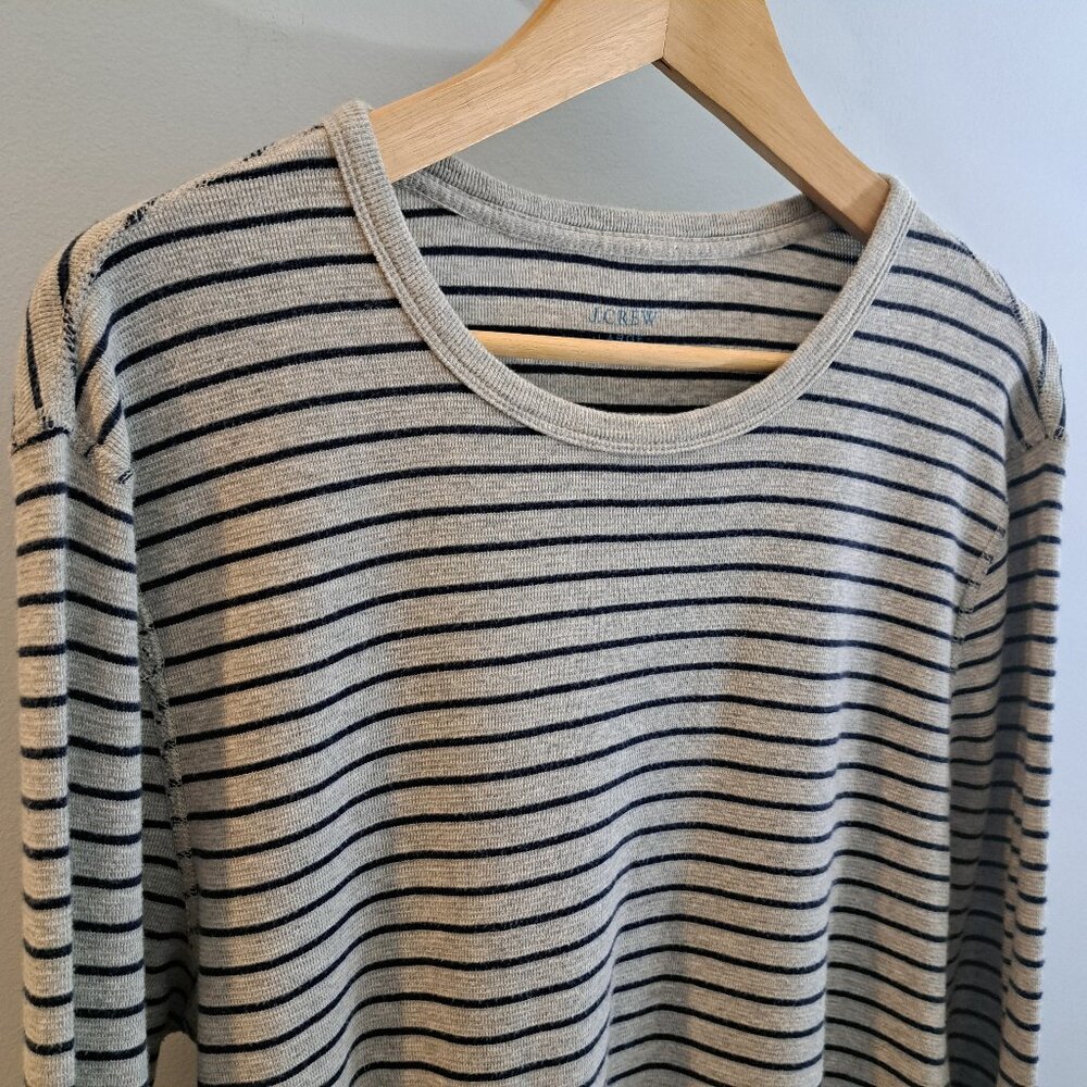 J. Crew Men's Large 100% Cotton Long Sleeve Crewneck Sweater Style #96629